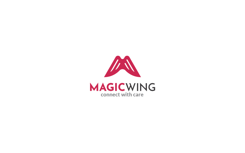Magic Wing Logo Design Template
