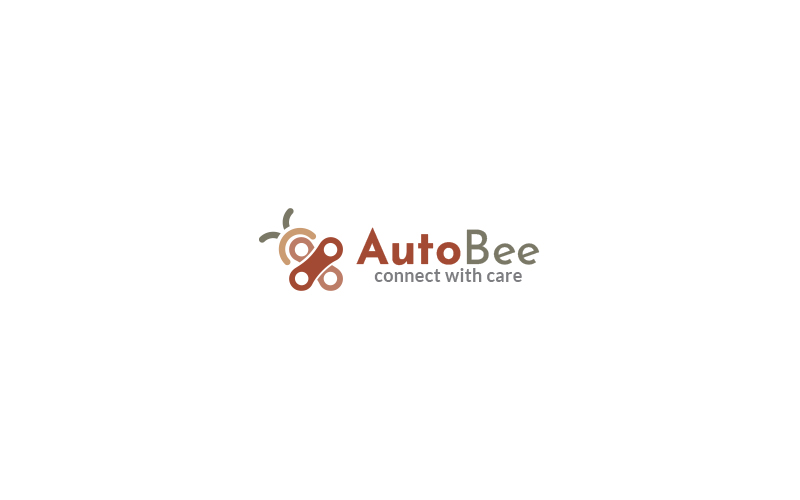 Auto Bee Logo Design Template