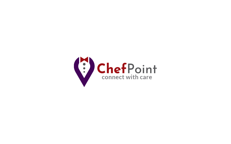 Chef Point Logo Design Template