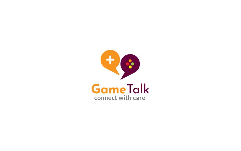 Game Talk Logo Design Template