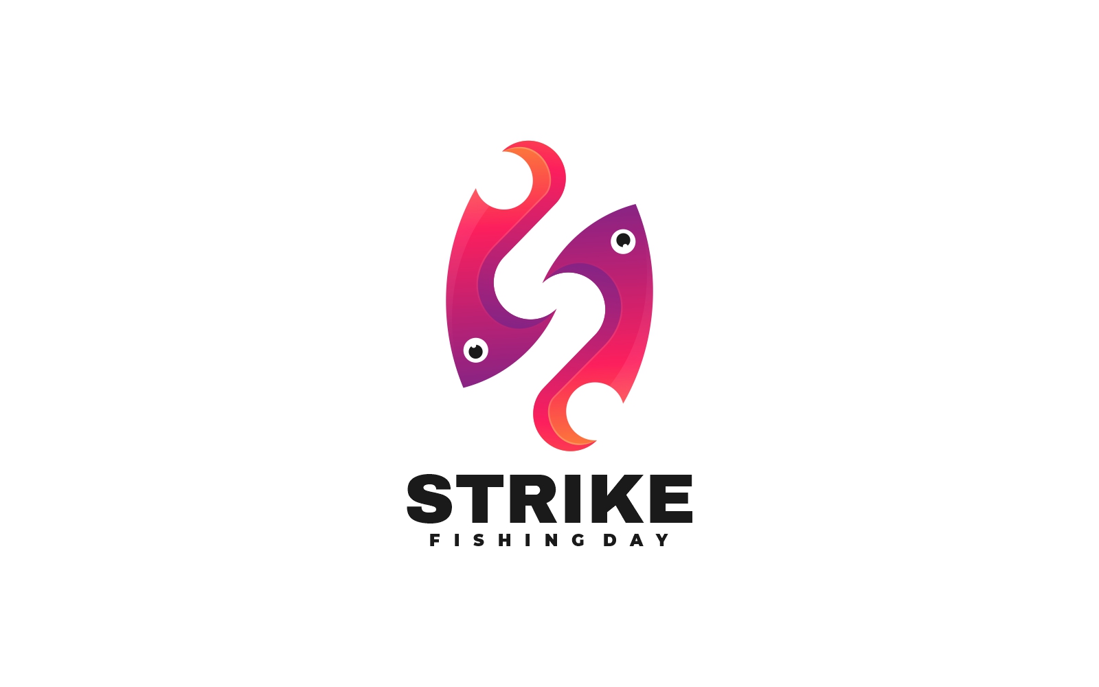 Strike Gradient Logo Style