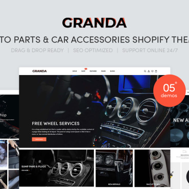 Battery Cooling Shopify Themes 207365