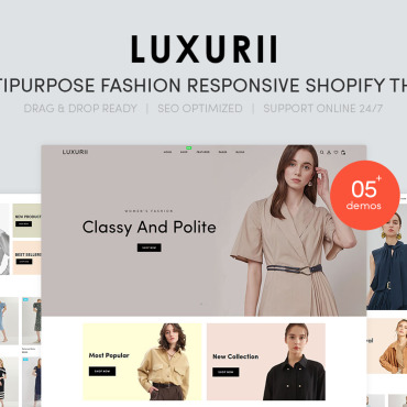 Clothes Clothing Shopify Themes 207366