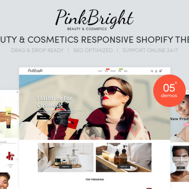 Clean Cosmetic Shopify Themes 207367