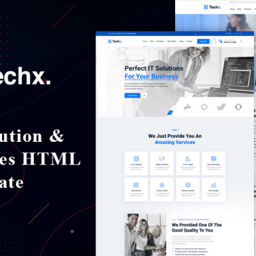 It Solution Responsive Website Templates 207372