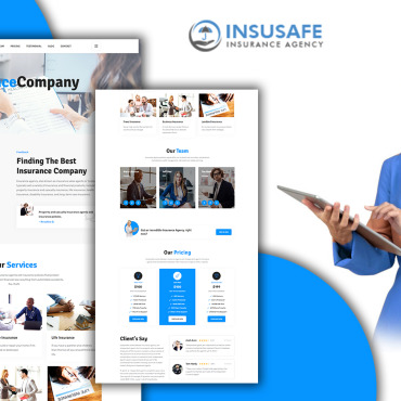 Consultant Counsel Landing Page Templates 207381