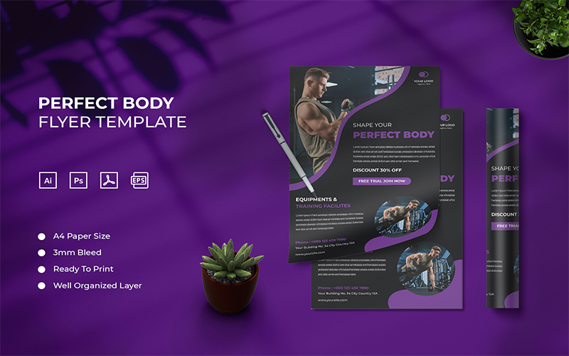 Perfect Body - Flyer Template