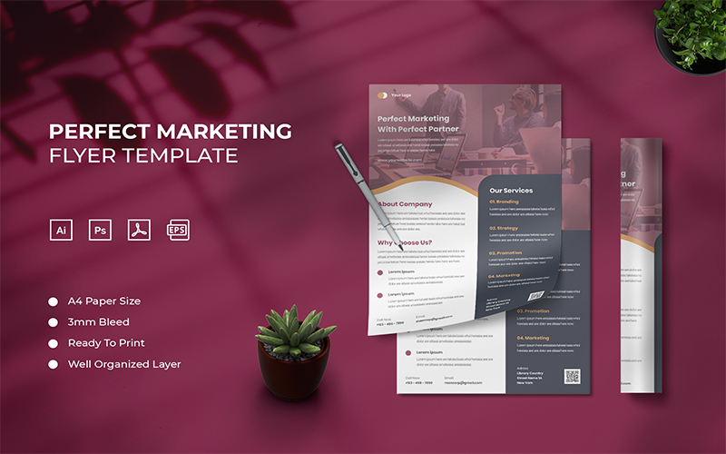 Perfect Marketing - Flyer Template