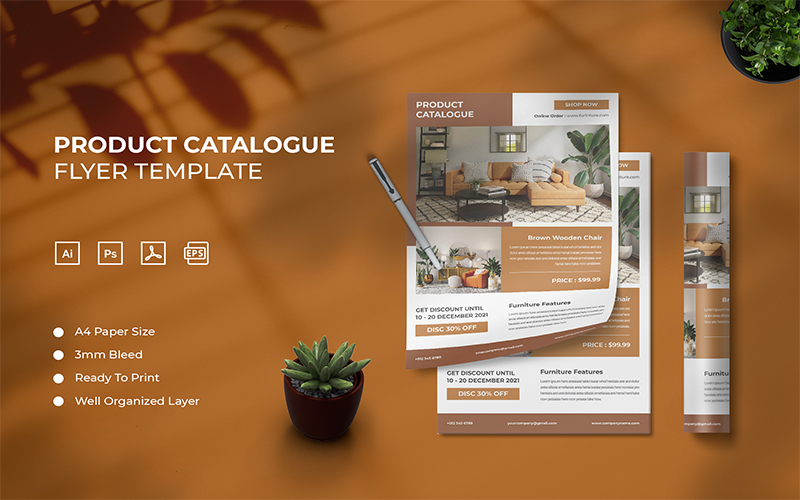 Product Catalogue - Flyer Template