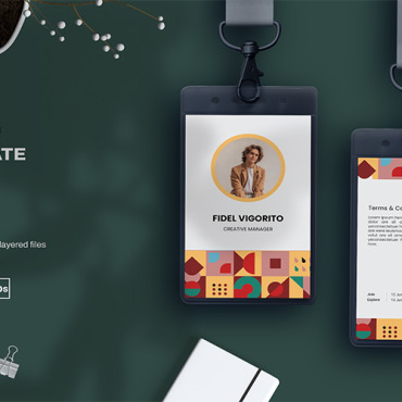 Card Stationery Corporate Identity 207420