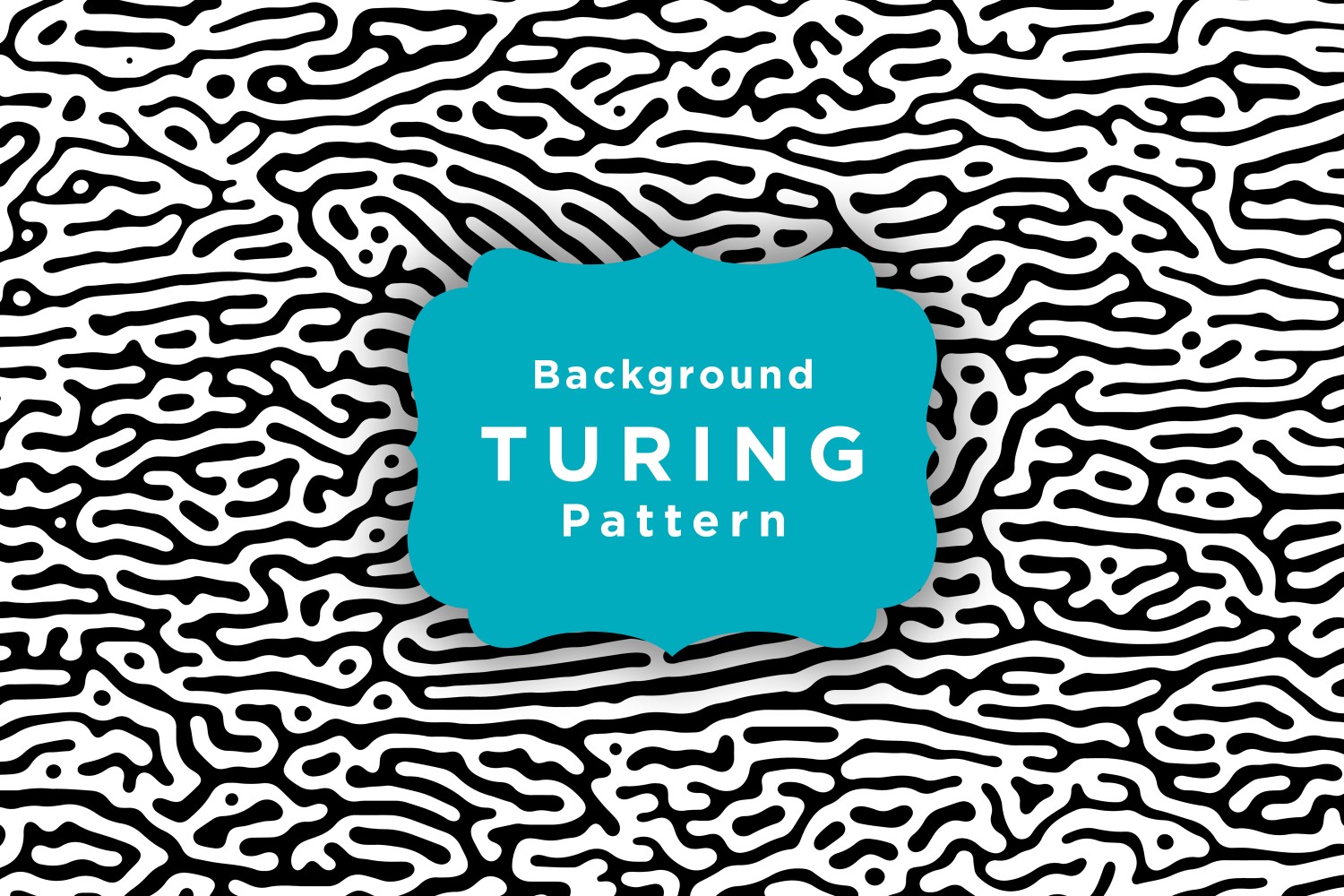 Seamless Turing Pattern Complex Fluid Turing Background