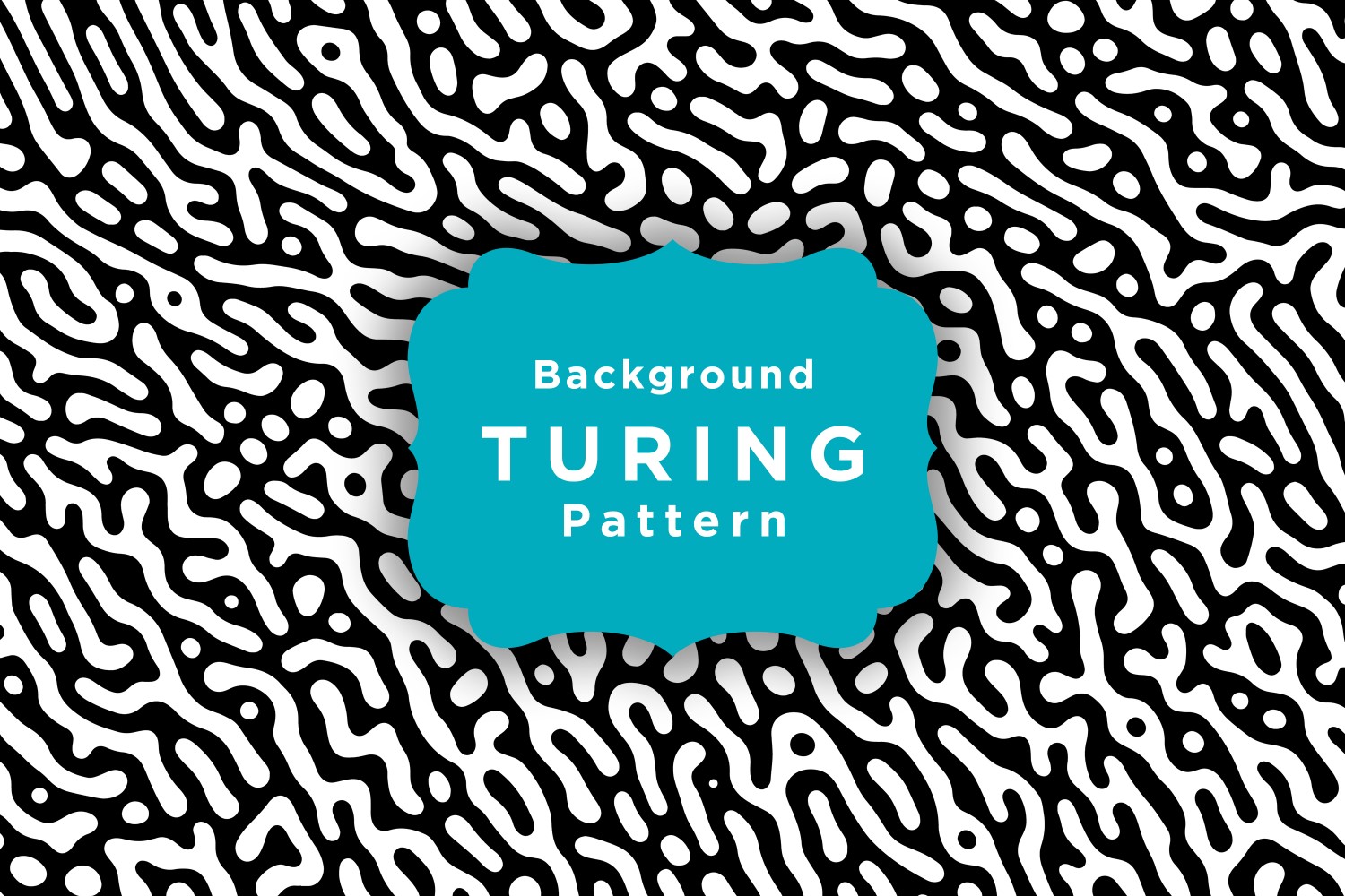 Repeating Turing Pattern Background