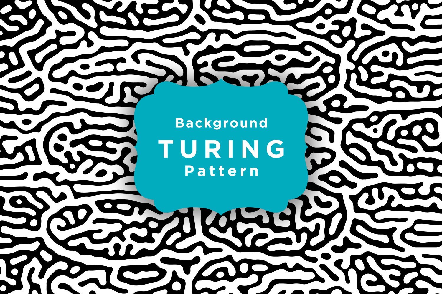 Seamless Pattern Turing Vector Wallpaper