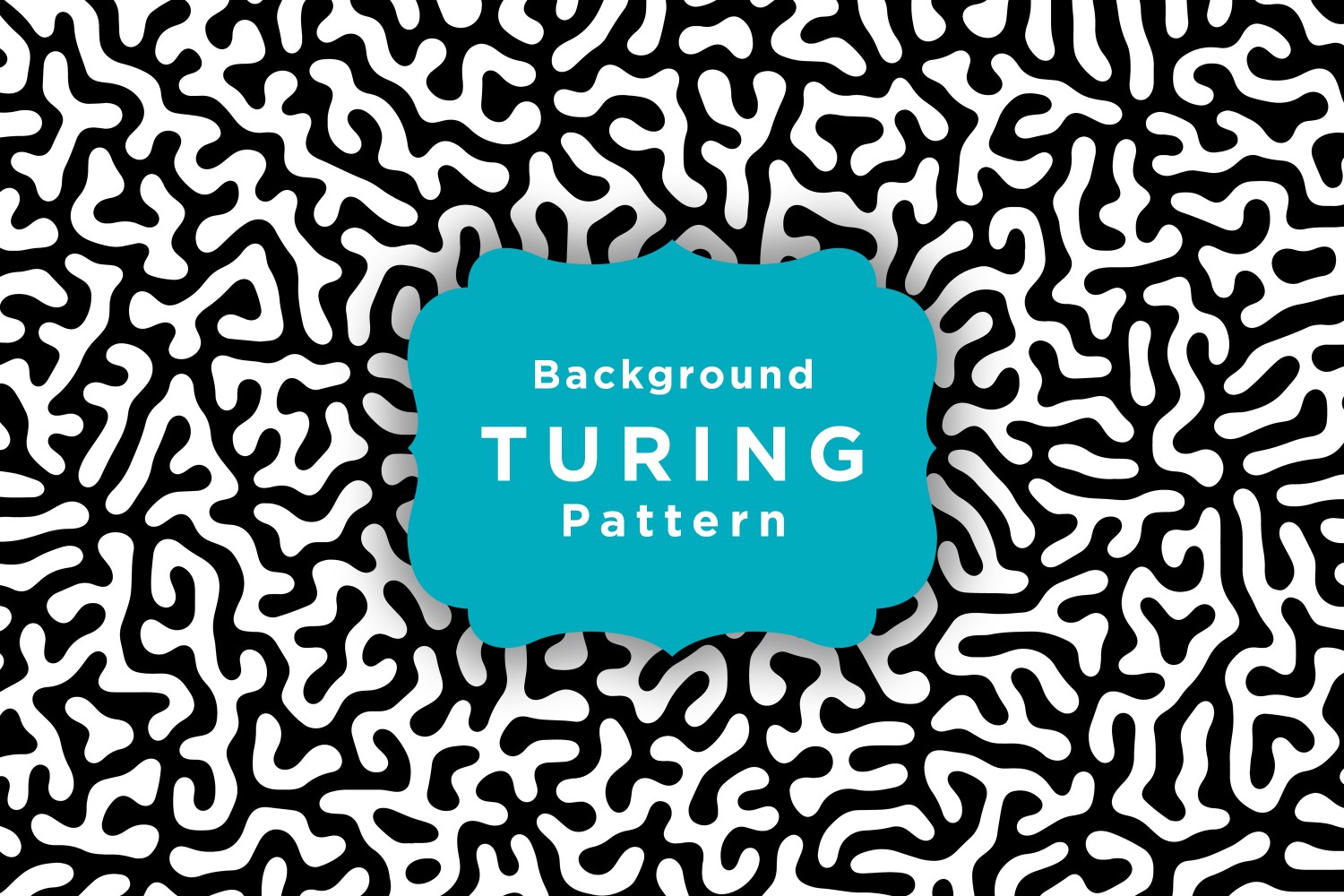 Abstract Diffusion Turing Pattern With Chaotic Shapes