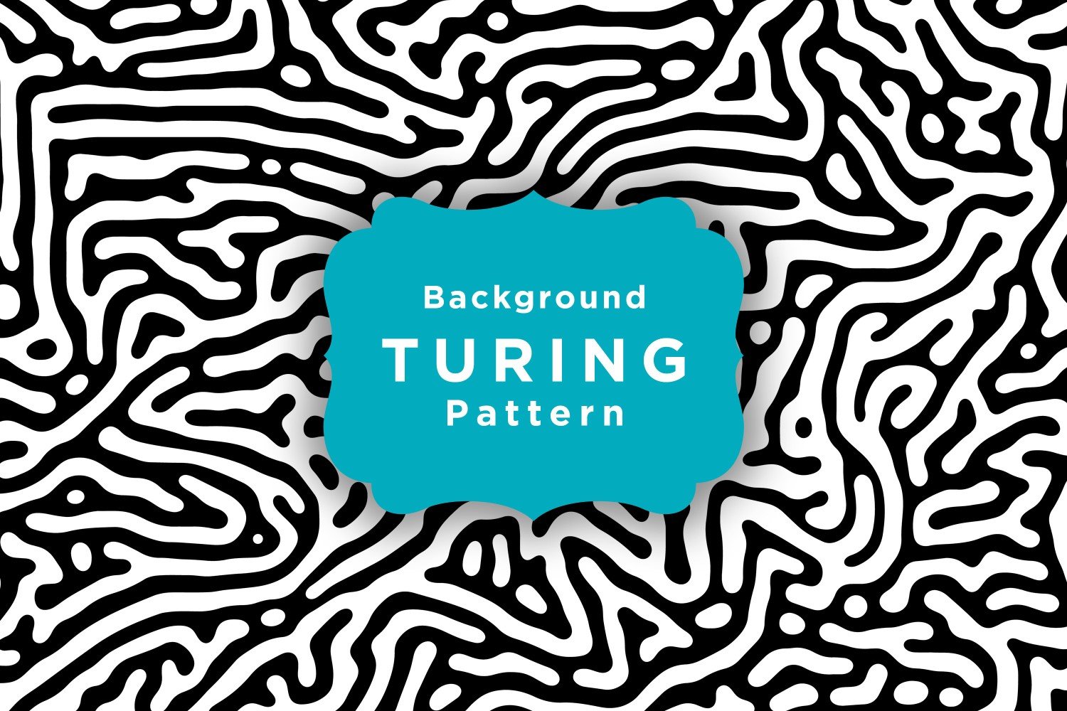 Turing Seamless Pattern Background Template