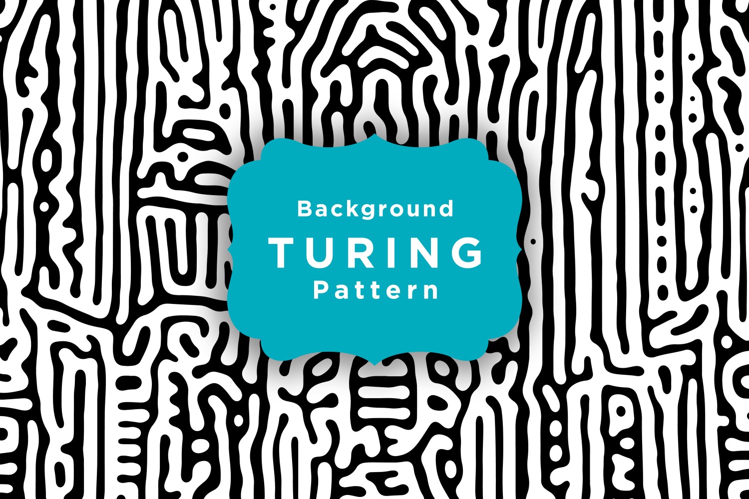 Turing Vector Seamless Pattern