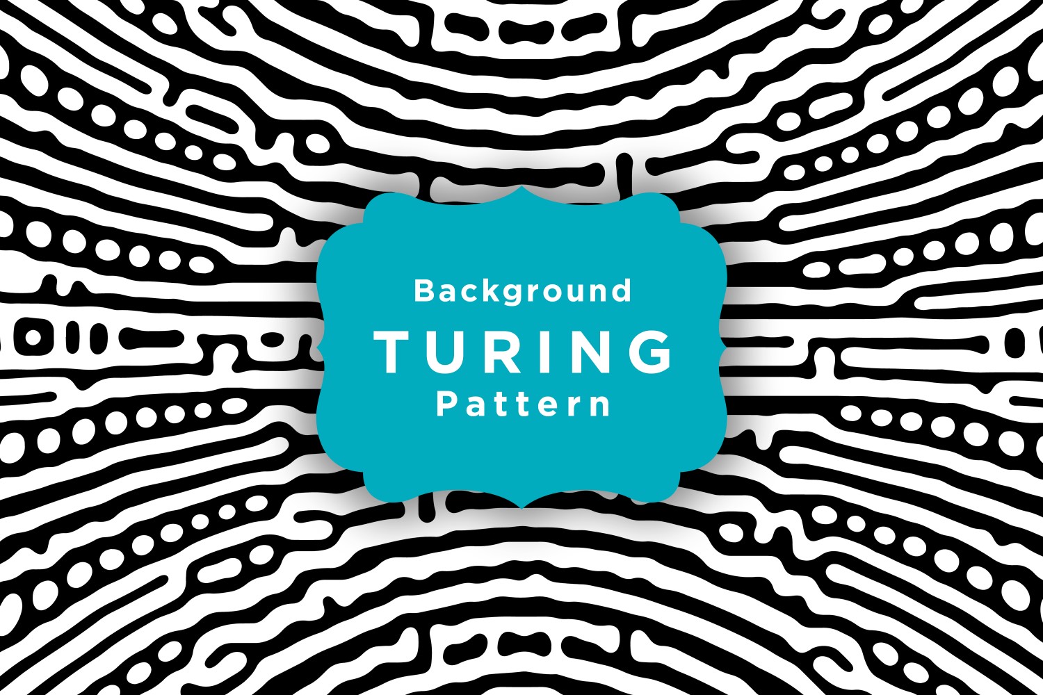 Minimalistic Turing Fabric Pattern