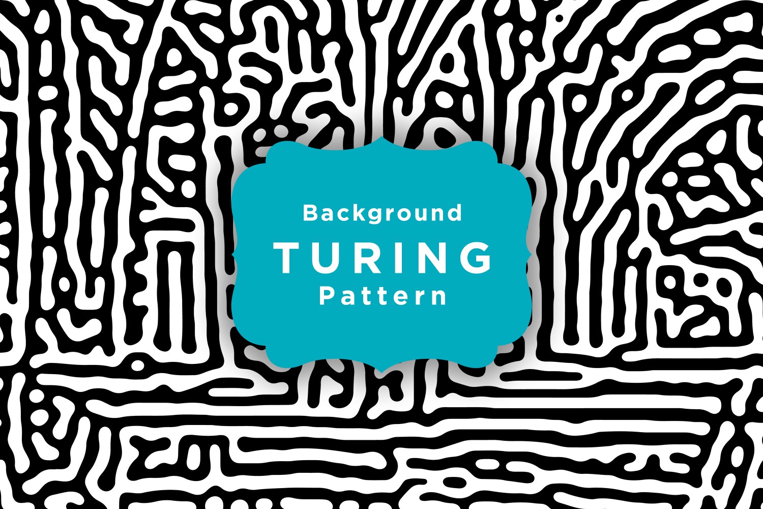 Monochrome Turing Background