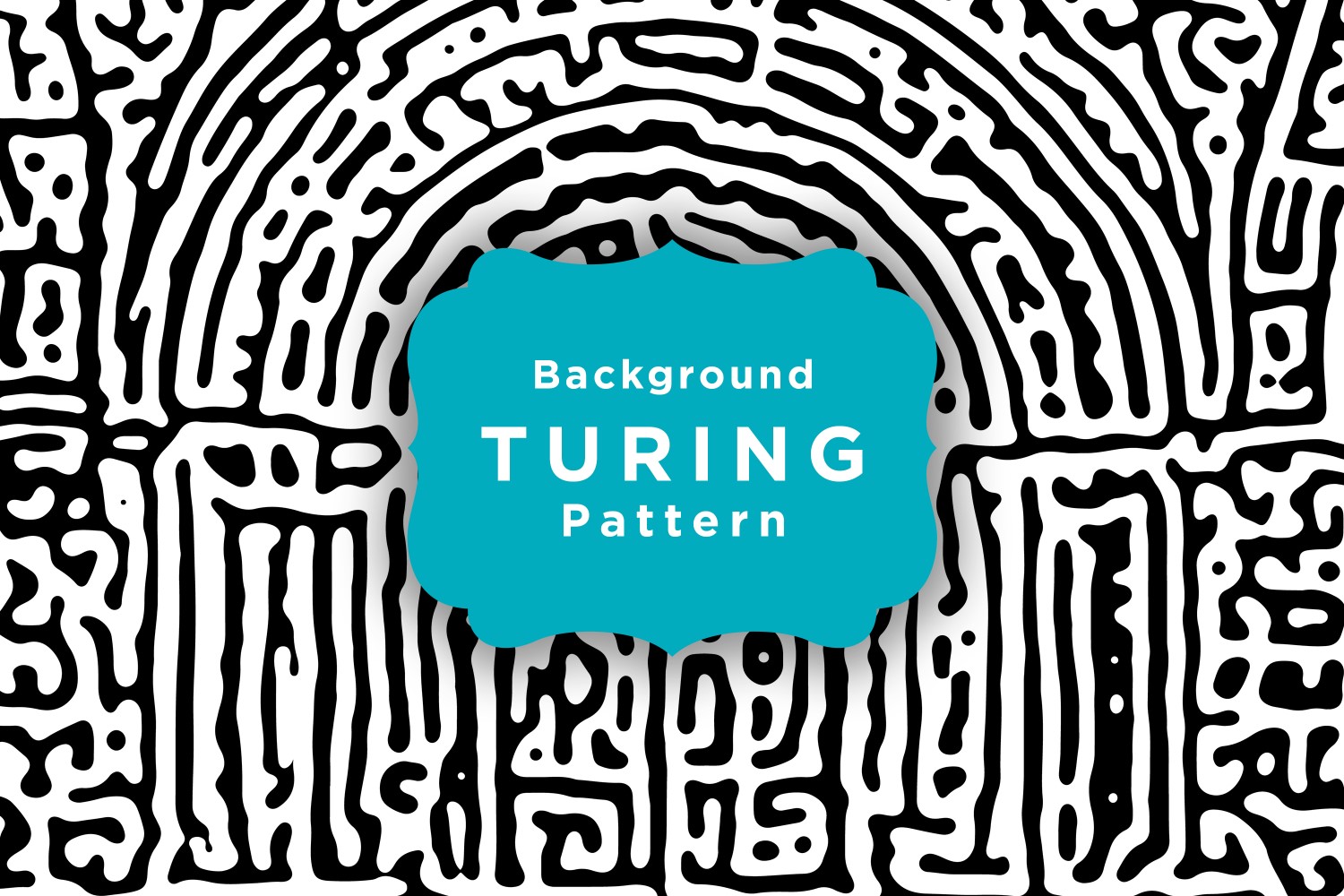 Turing Vector Pattern wallpaper