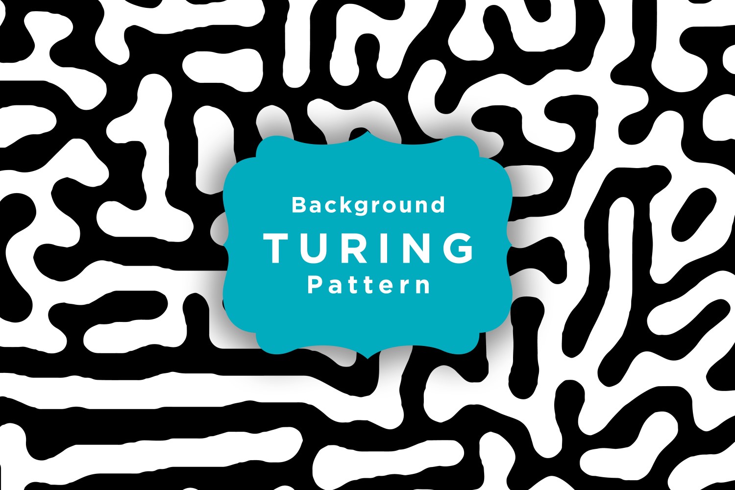 Turing Vector Seamless Pattern Wallpaper