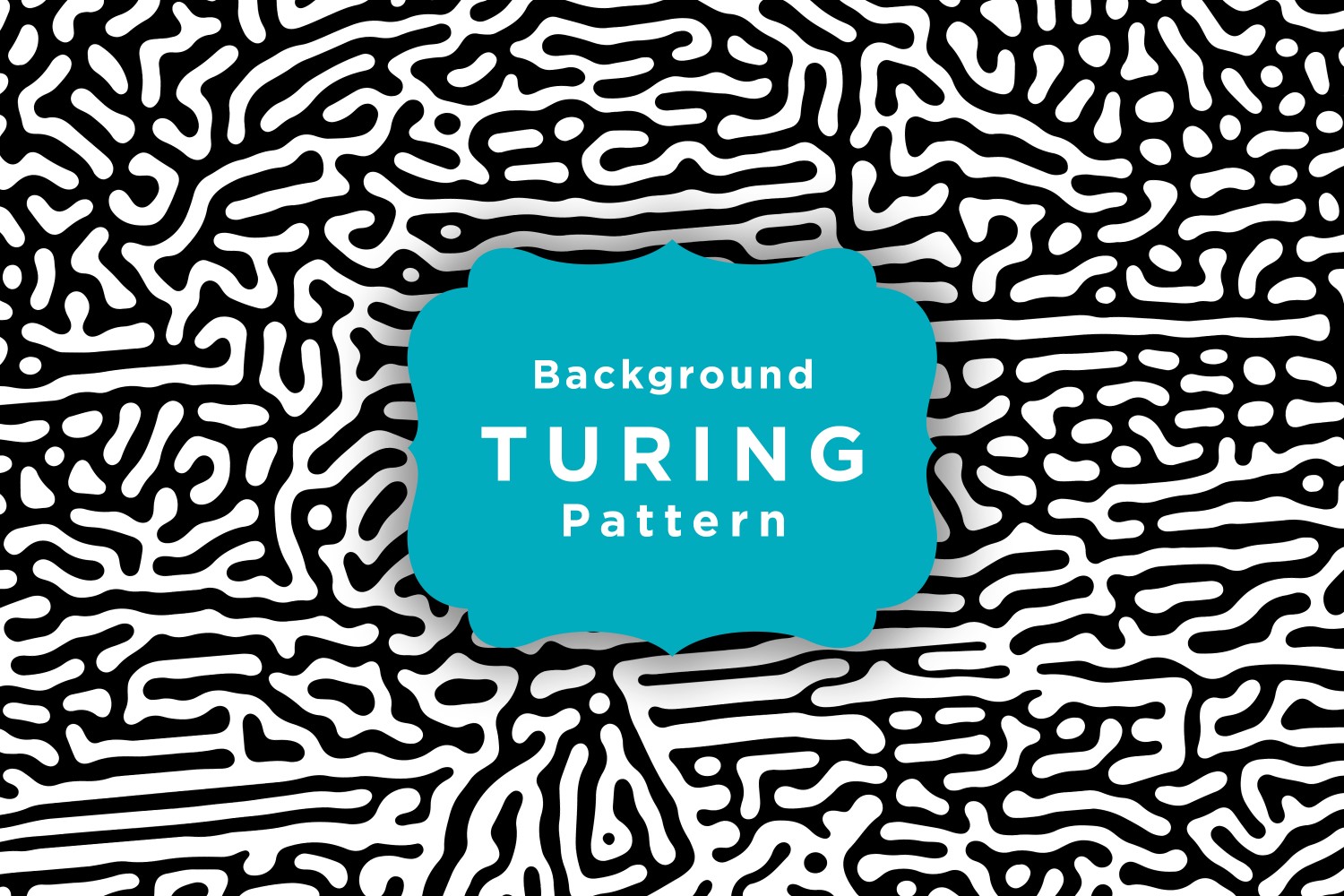 Turing Shapes Pattern Diagonal lines Template