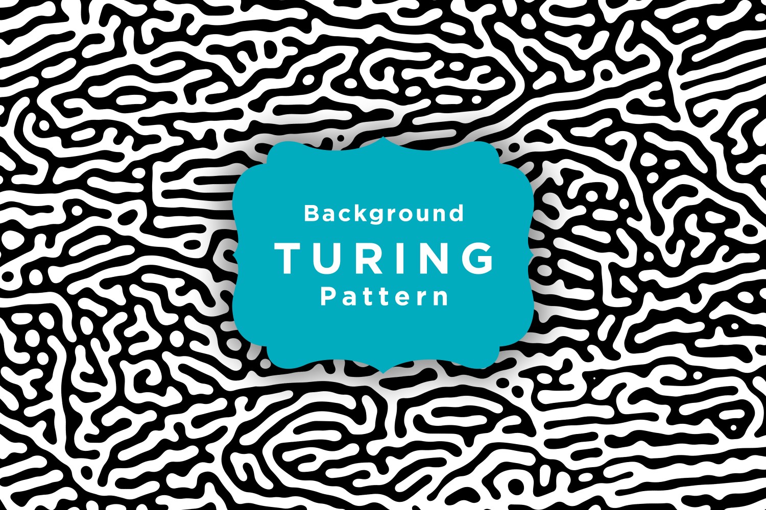Turing Pattern Background Template