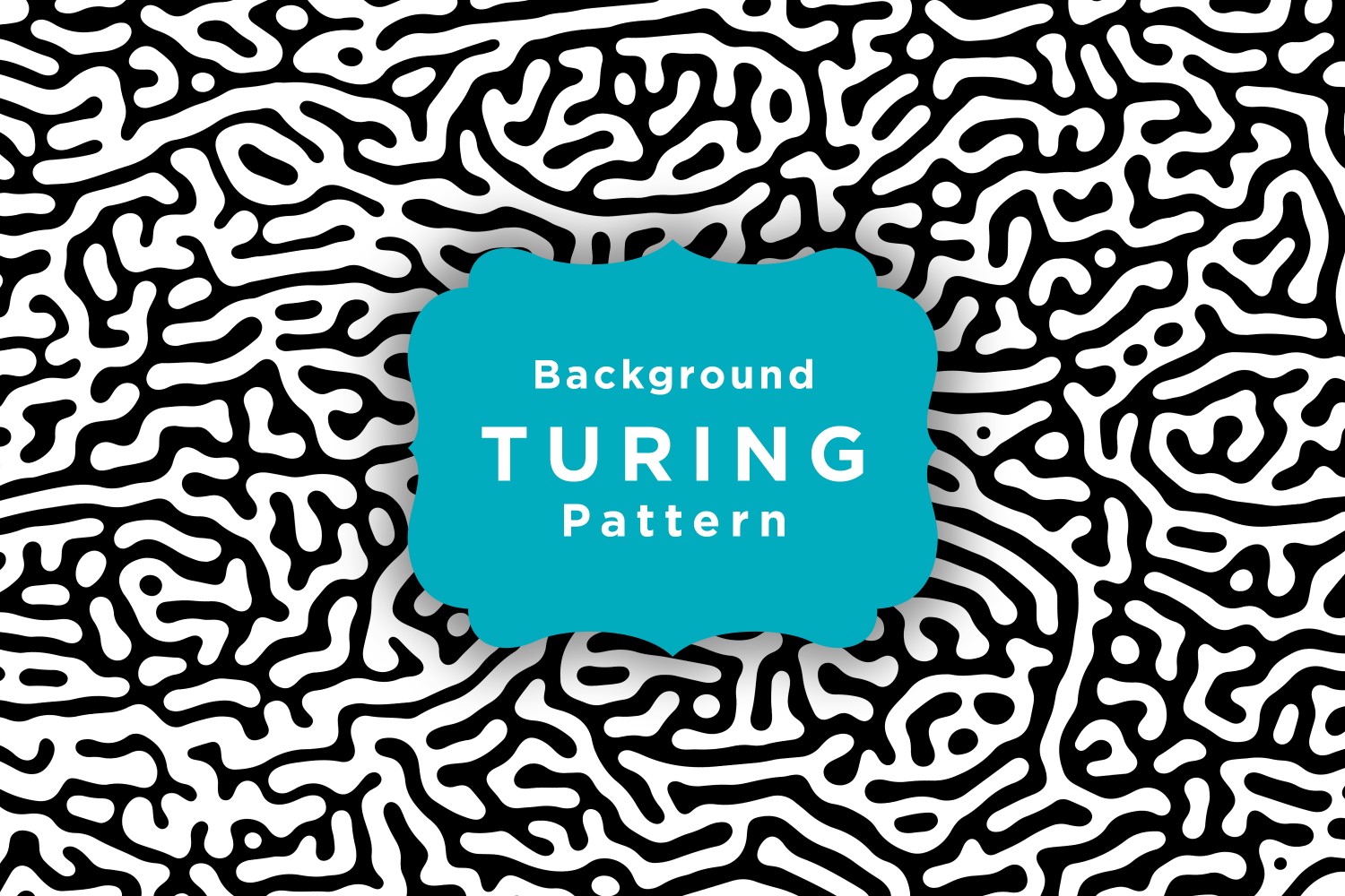 Turing Seamless Fabric Pattern Background Template