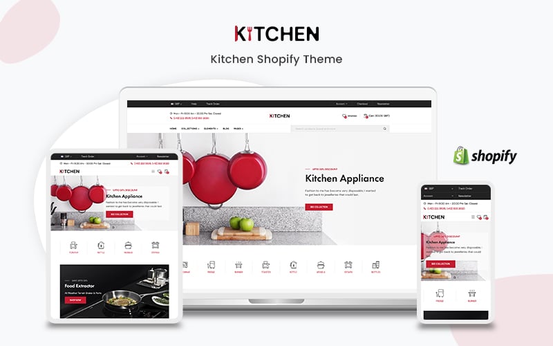Kitchen- The Kitchen Appliance Premium Shopify Theme
