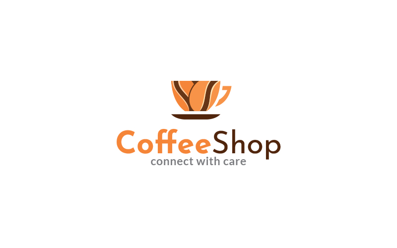 Coffee Cafe Logo Design Template