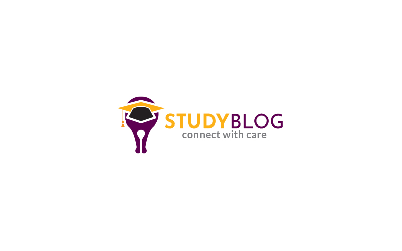 Study Blog Logo Design Template