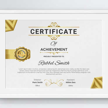 Achievement Success Certificate Templates 207789