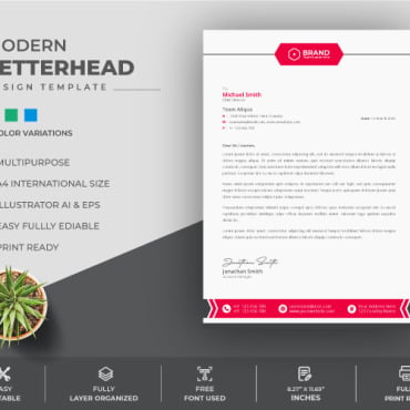 Templates Letterhead Corporate Identity 207802