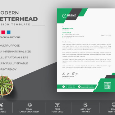 Letterhead Design Corporate Identity 207804