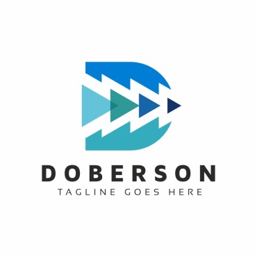 Letterd Logodesigngo Logo Templates 207872