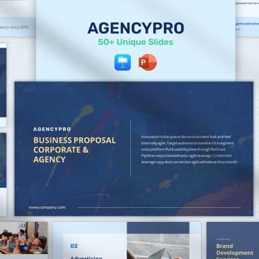 Advertising Agency PowerPoint Templates 208001