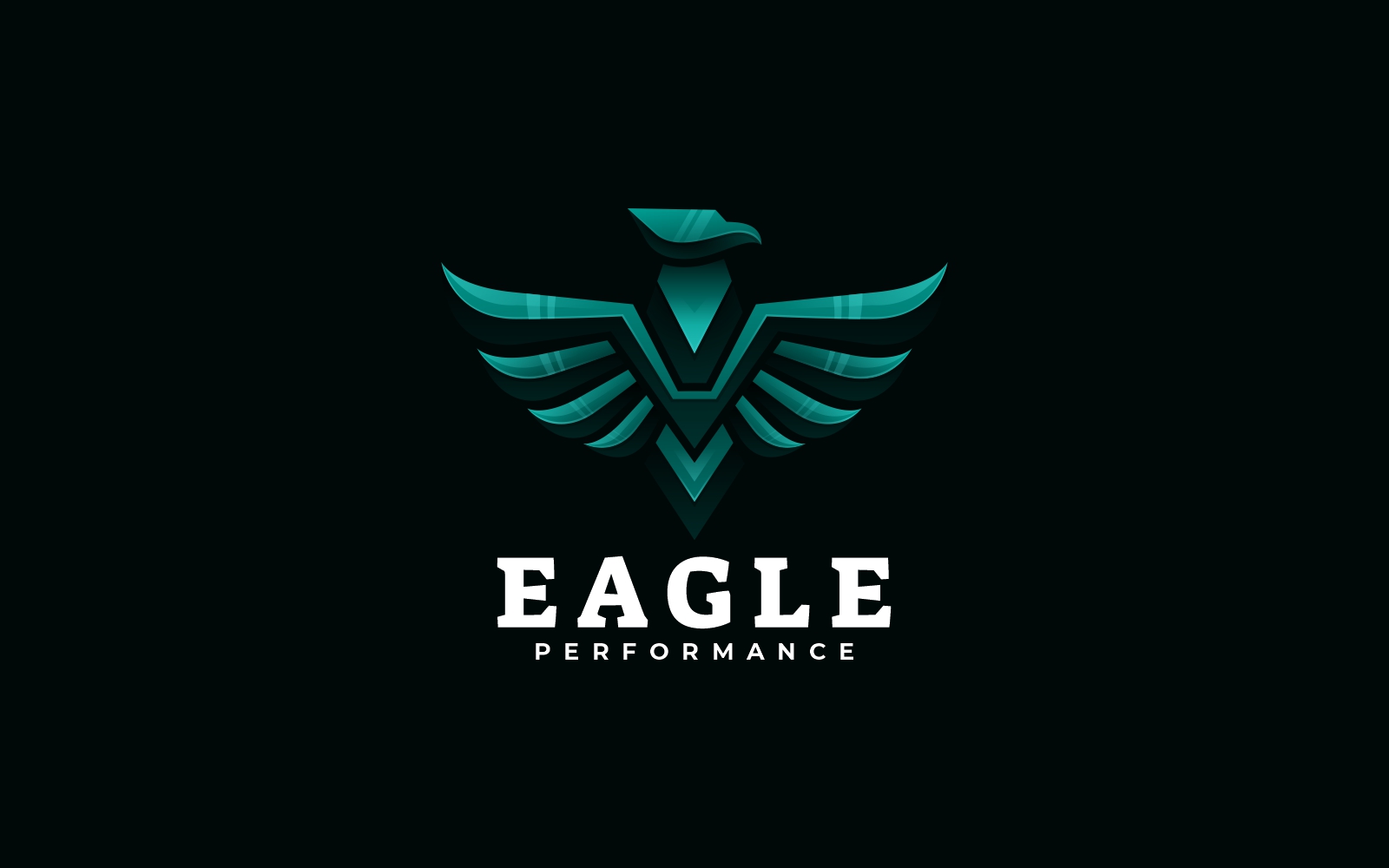 Eagle Gradient Logo Templates