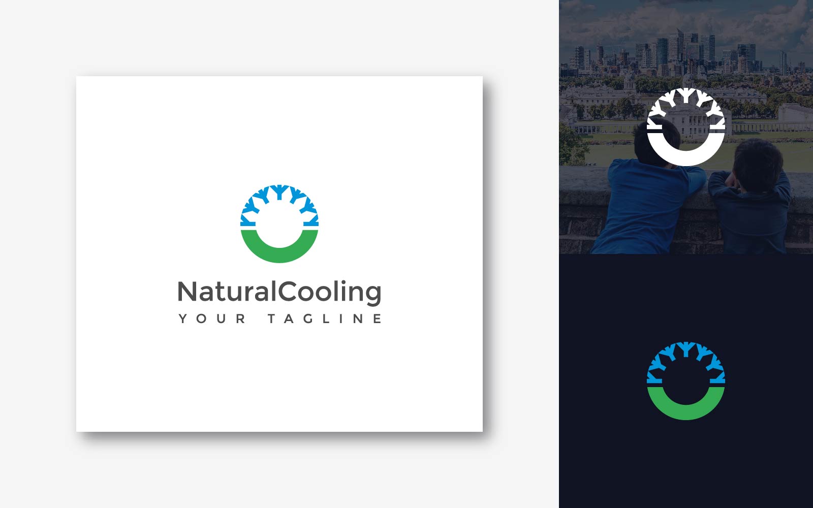 Natural Cooling – Logo Template