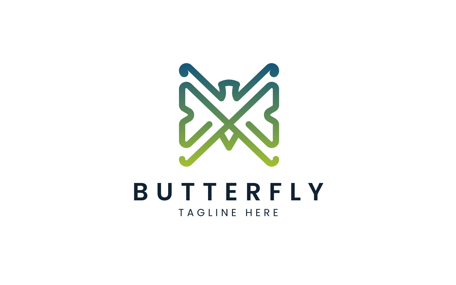 Butterfly Logo Design Template For Your Project