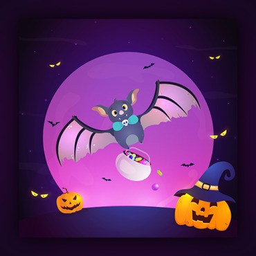 Bat Cute Vectors Templates 208261