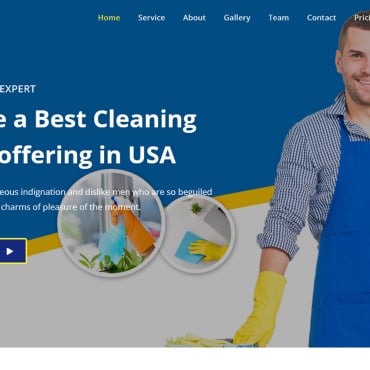 Cleaning Cleaning Landing Page Templates 208265