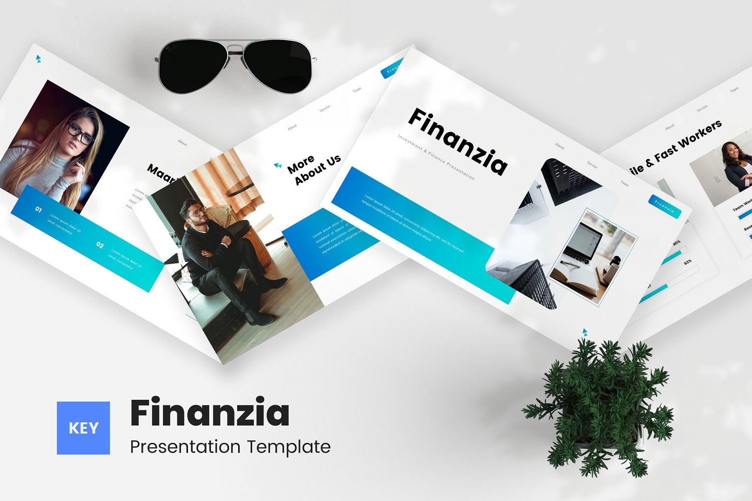 Finanzia - Investment & Finance Keynote Template