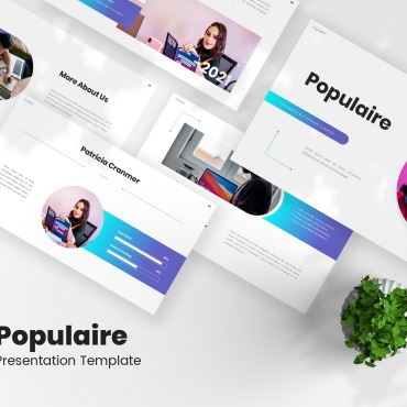 Content Creator PowerPoint Templates 208292