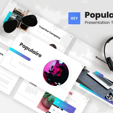 Content Creator Keynote Templates 208293