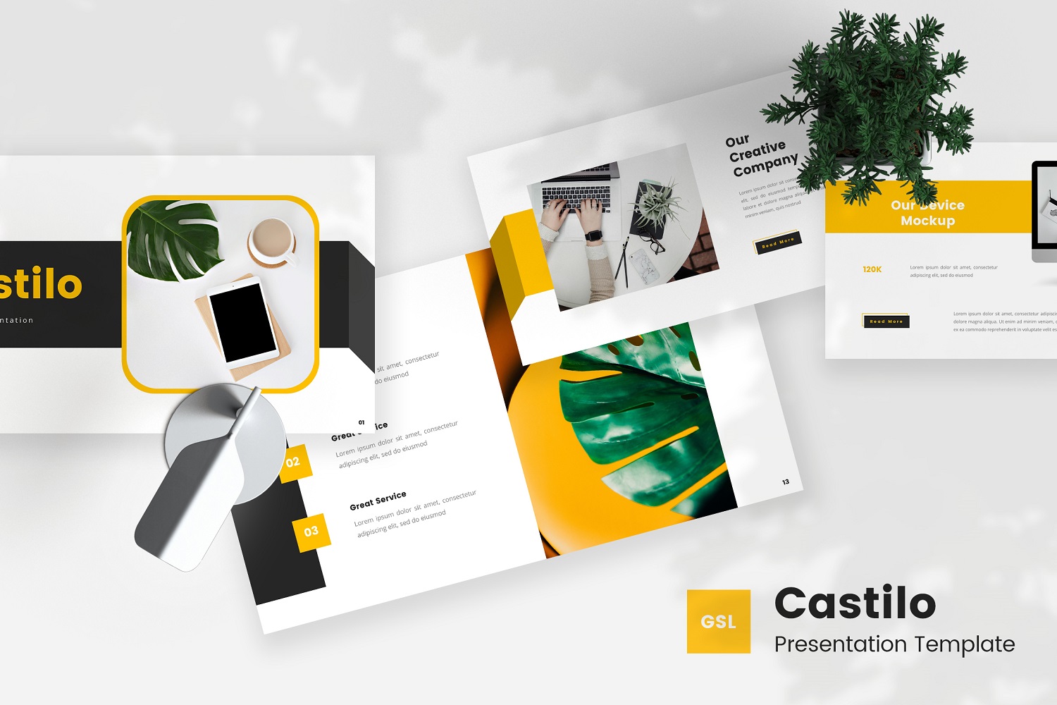 Castilo — Creative Google Slides Template