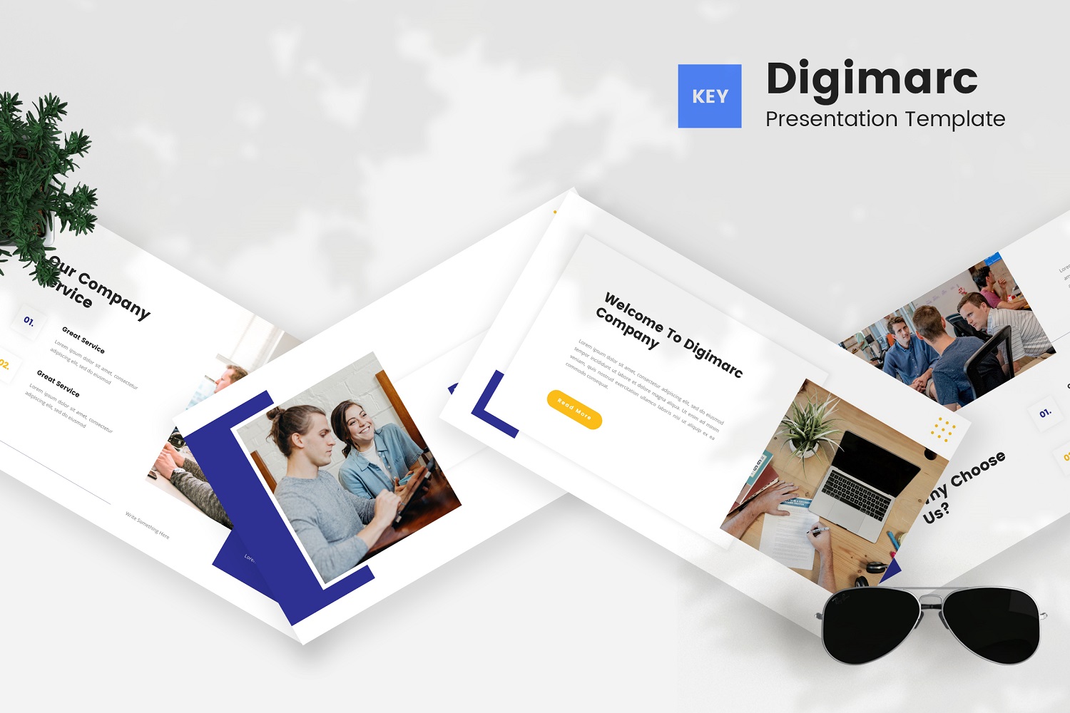 Digimarc — Digital Marketing Keynote Template