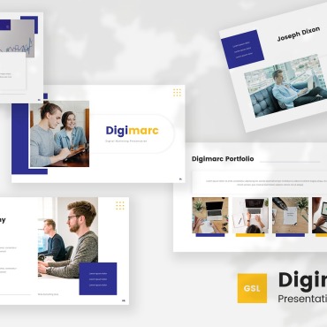 Internet Digital Google Slides 208385