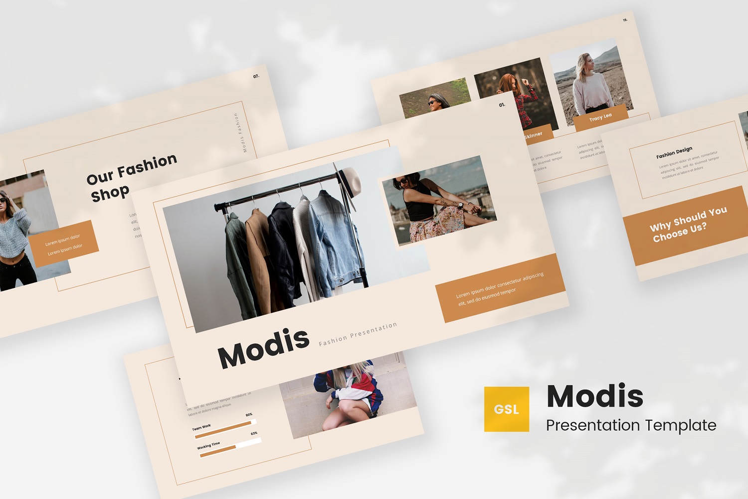 Modis — Fashion Google Slides Template
