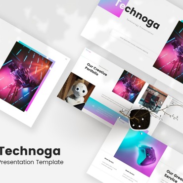 Techno It PowerPoint Templates 208392