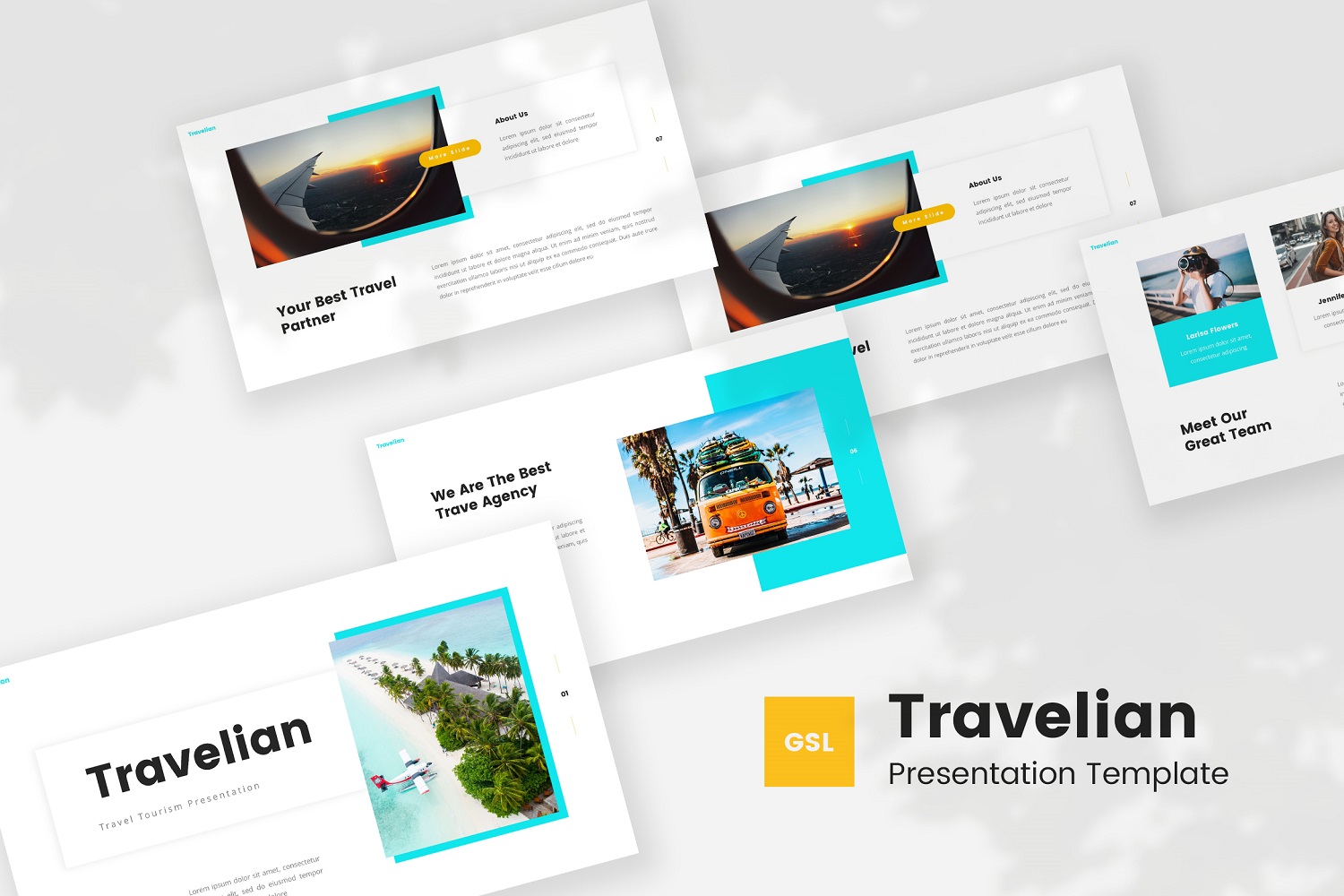 Travelian — Travel Google Slides Template