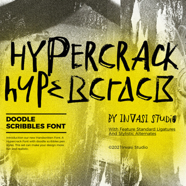 Pencil Scribble Fonts 208418